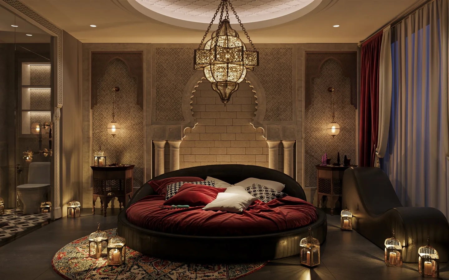 Phòng Arabian Room tại Dazi Signature Ben Thanh