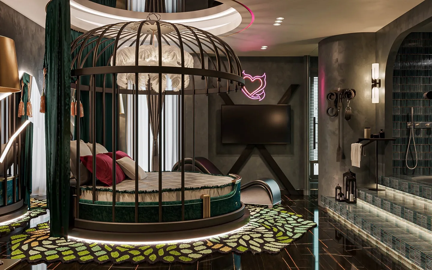 Birdcage Room - Dazi Signature Ben Thanh
