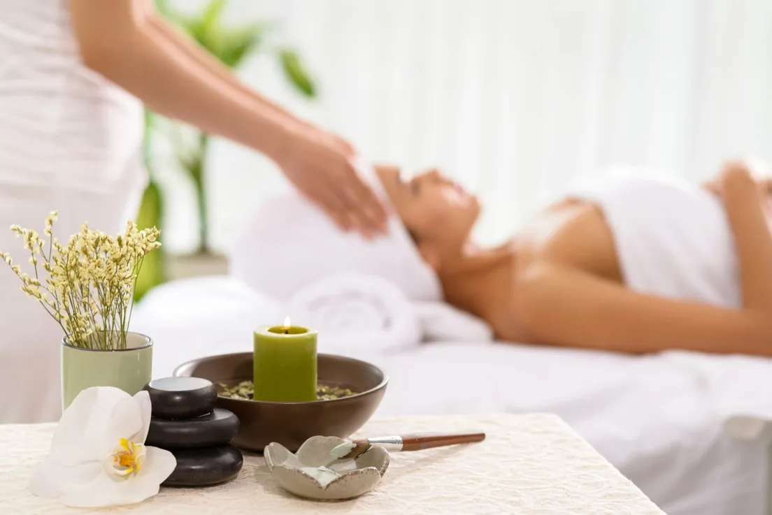 Không gian spa và chăm sóc